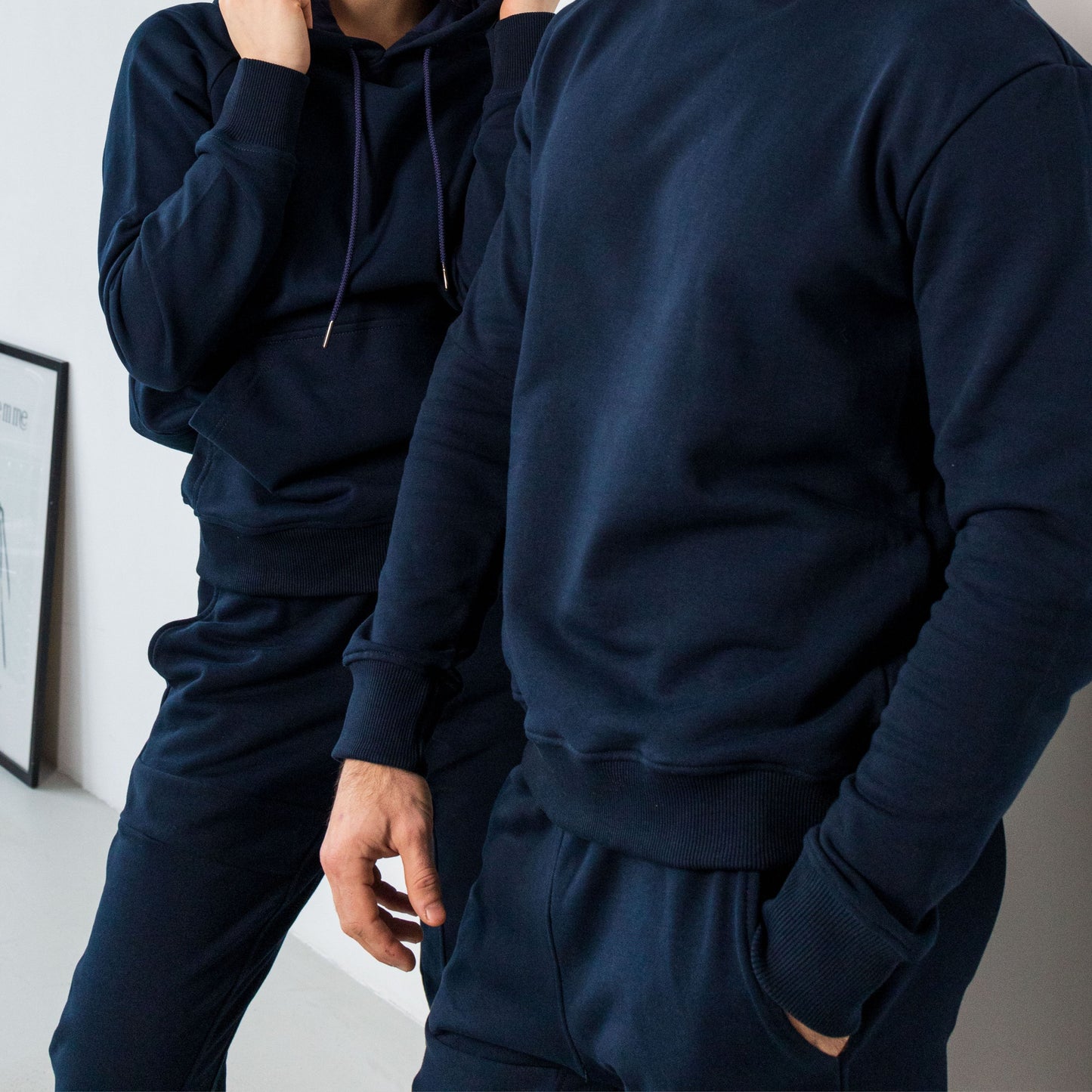 Tracksuit DarkBlue Basic