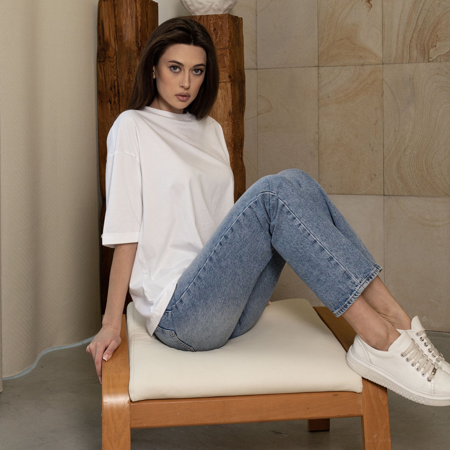 T-shirt White Oversize