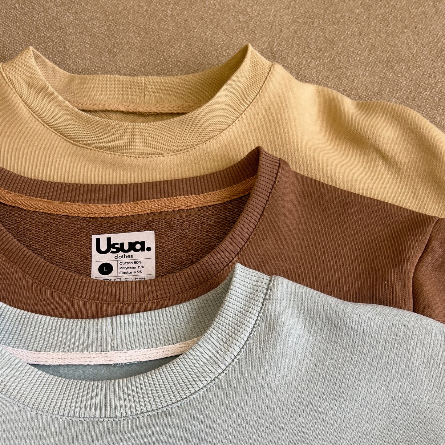 Sweatshirt Oliva Basic