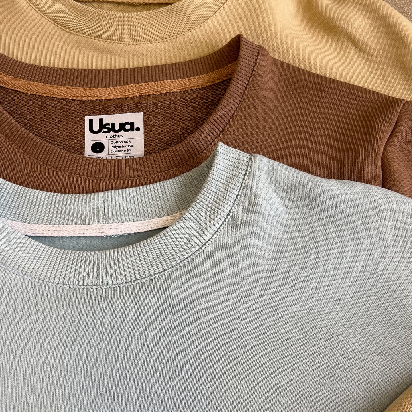 Sweatshirt Blue Basic