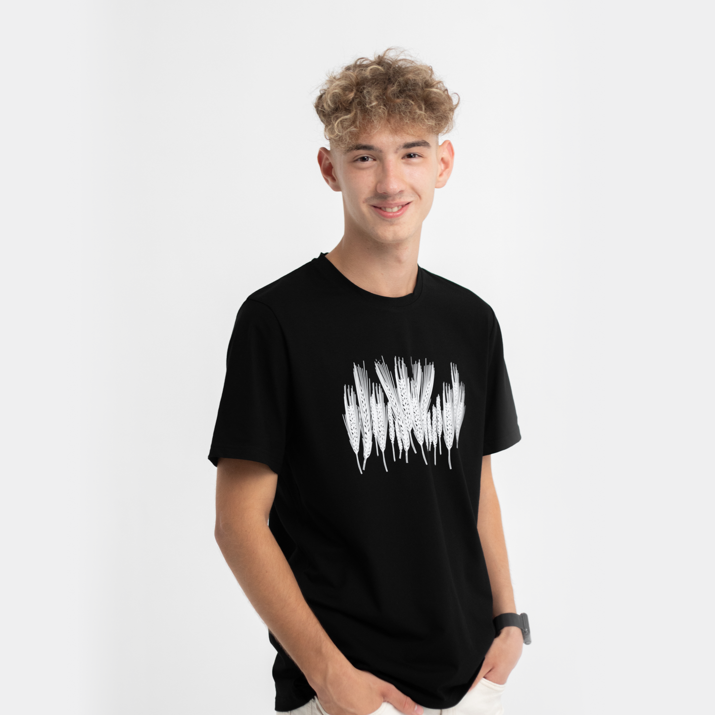 T-shirt Black Kolossya
