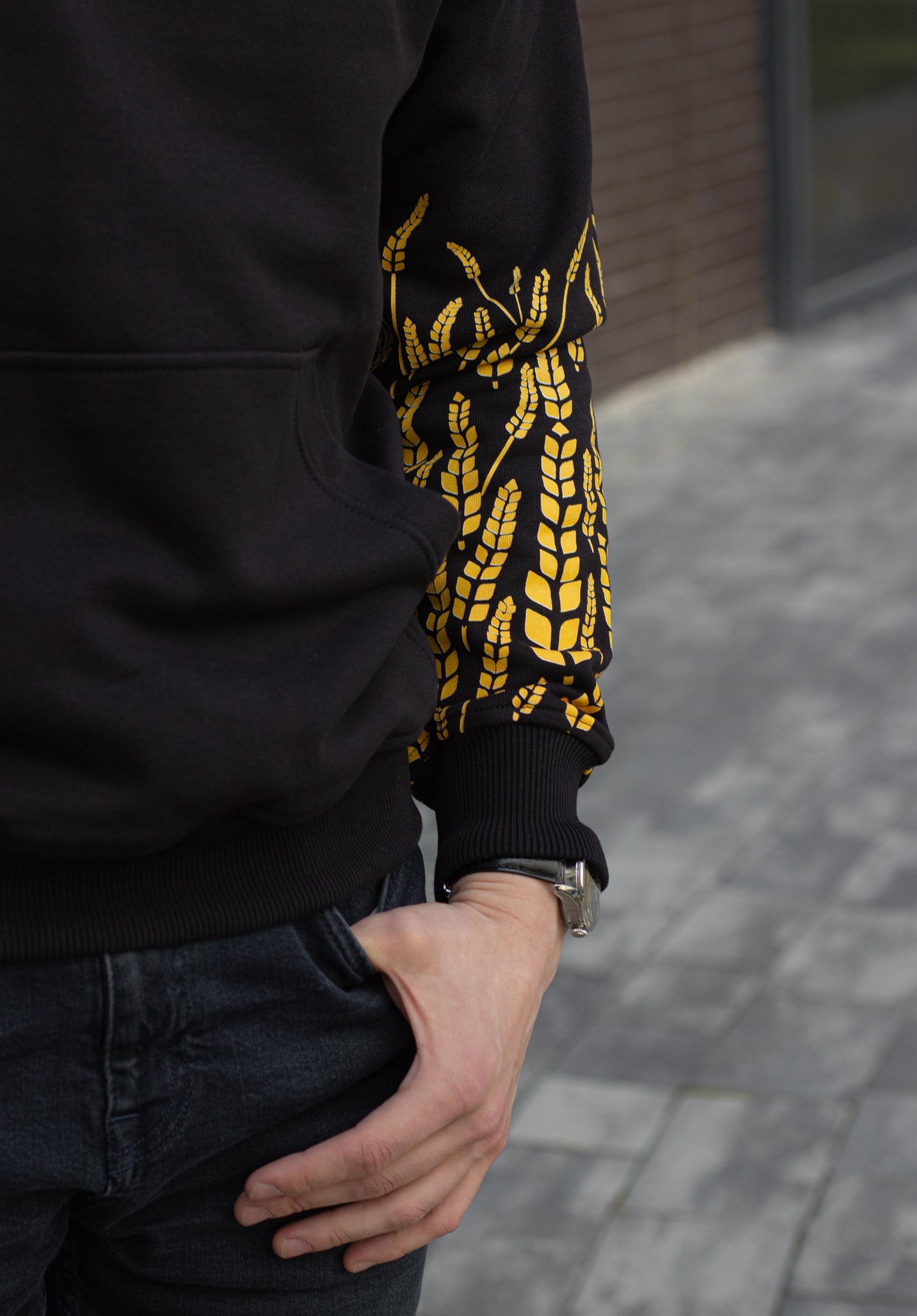 Hoodie Black Pshenytsia