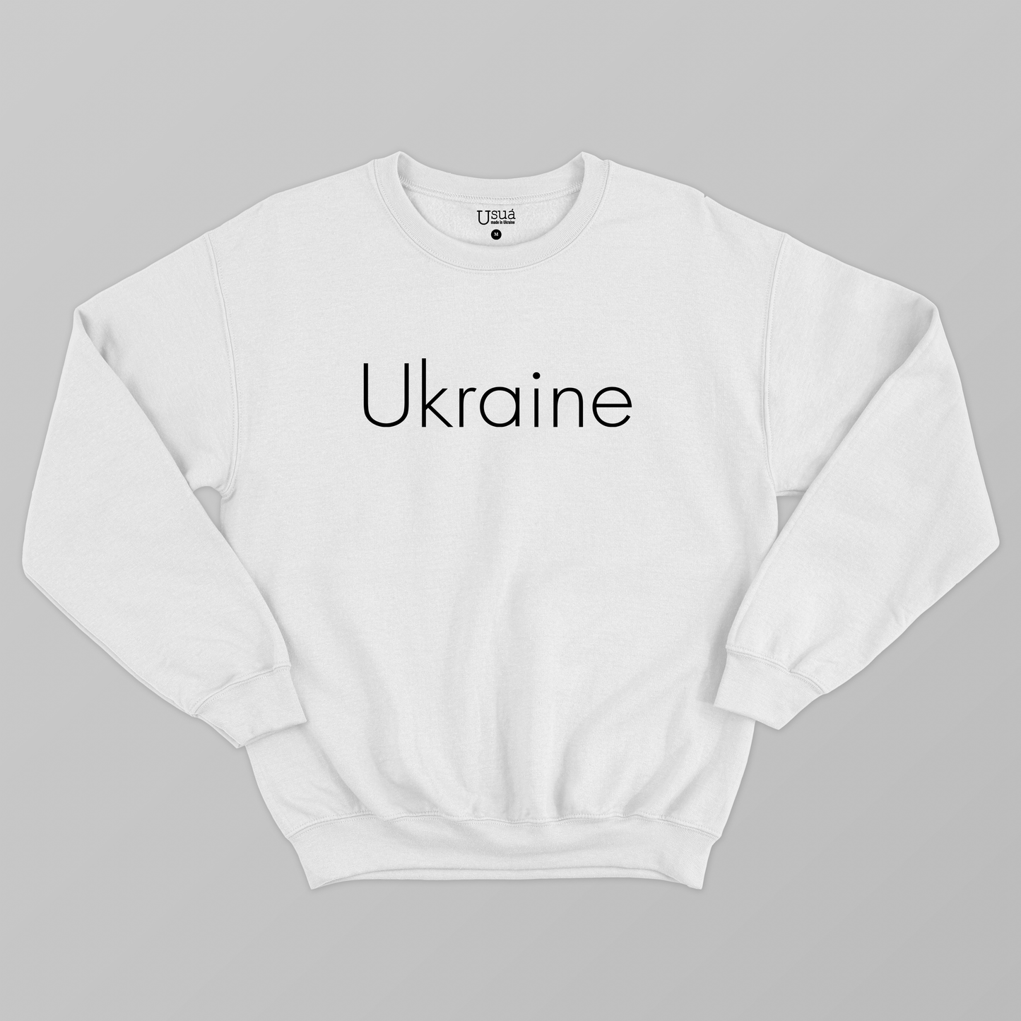 Sweatshirt White Ukraine